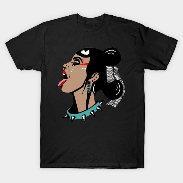 Diné punk T-Shirt by Skidskunx